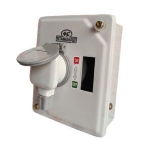 ac box with plug socket set – sp 20a/30a | metal clad